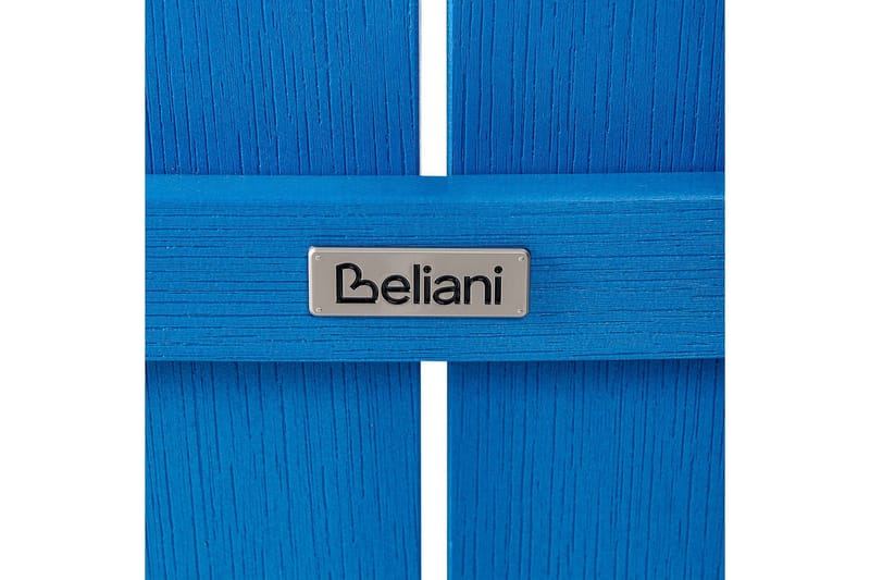 Trädgårdsstol Adirondack - Blå, 58x71x124 cm - Utemöbler - Balkong - Balkongmöbler - Balkongstol