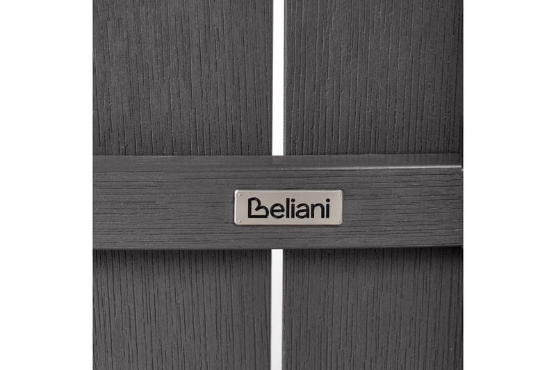 Trädgårdsstol Adirondack - Grå, 58x71x124 cm - Utemöbler - Balkong - Balkongmöbler - Balkongstol