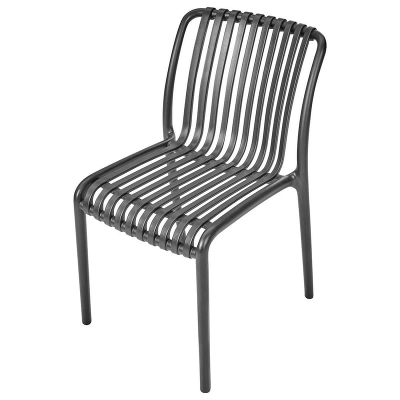 Trädgårdsstol Ariccia 4-pack - Svart - Utemöbler - Balkong - Balkongmöbler - Balkongstol
