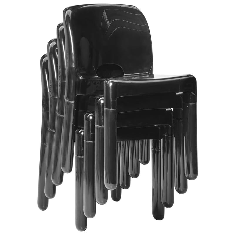 Trädgårdsstol Betim 4-pack - Svart - Trädgård & spabad - Uterum & fritidshus - Lusthus & gazebo