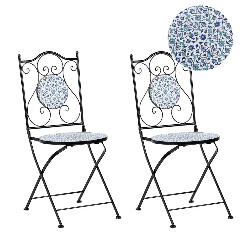 Trädgårdsstol Chapeco 2-pack, undefined