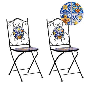 Trädgårdsstol Coriano 2-pack - Utemöbler - Balkong - Balkongmöbler - Balkongstol