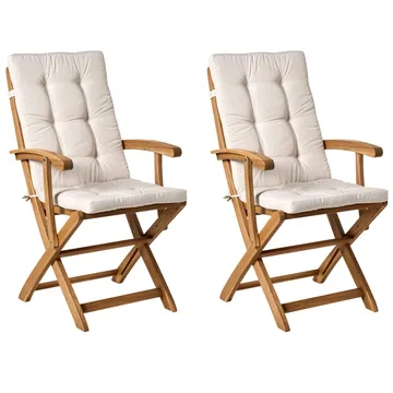 Trädgårdsstol Maui Premium 2-pack