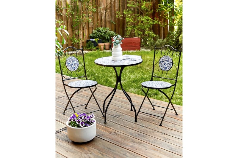 Trädgårdsstol set om 2 Camprena - Utemöbler - Balkong - Balkongmöbler - Balkongstol