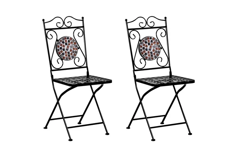 Trädgårdsstol set om 2 Carpino - Utemöbler - Balkong - Balkongmöbler - Balkongstol