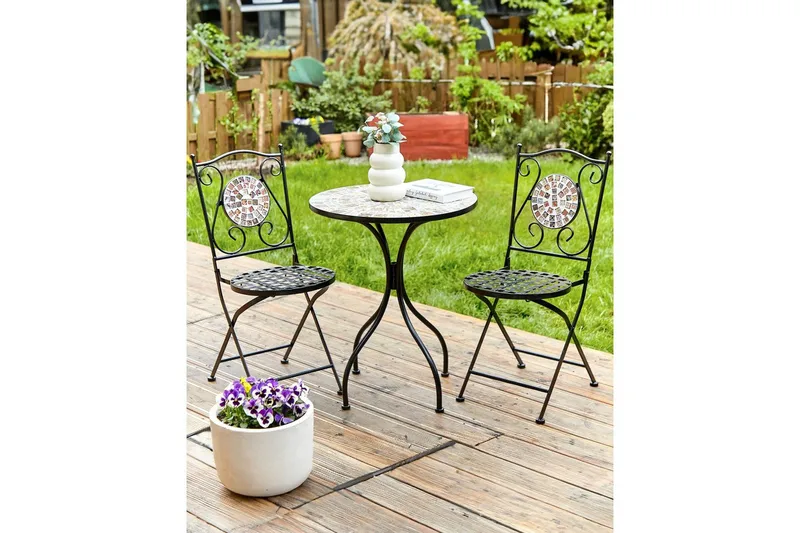 Trädgårdsstol set om 2 Casario - Utemöbler - Balkong - Balkongmöbler - Balkongstol