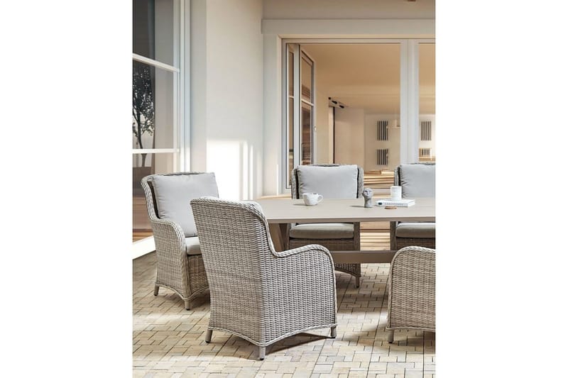 Trädgårdsstol set om 2 Cascais - Utemöbler - Balkong - Balkongmöbler - Balkongstol