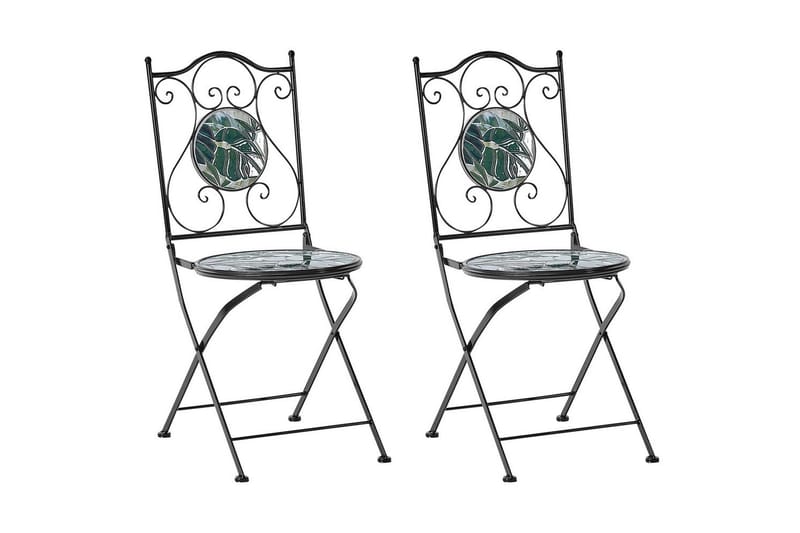 Trädgårdsstol set om 2 Cozzana - Utemöbler - Balkong - Balkongmöbler - Balkongstol