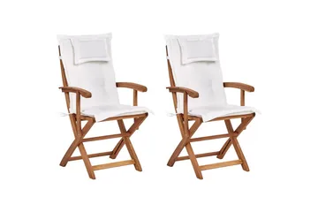Trädgårdsstol set om 2 Maui II