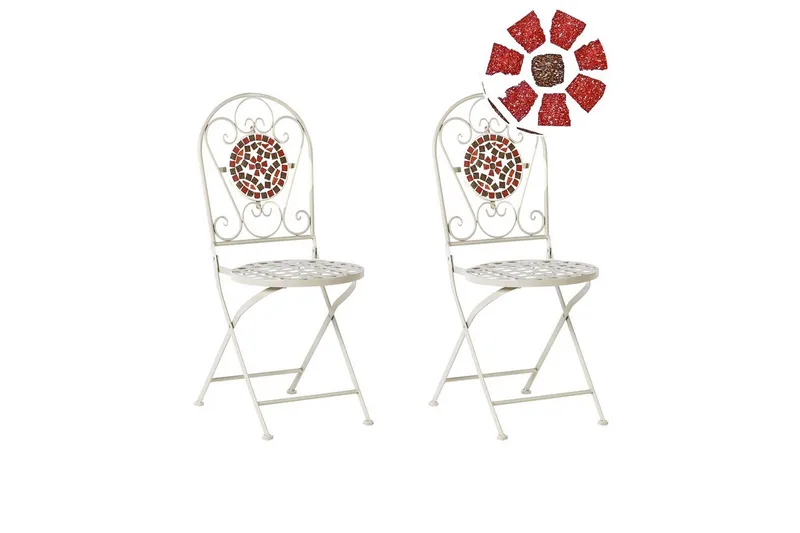 Trädgårdsstol set om 2 Spello, undefined