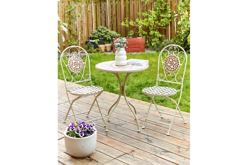 Trädgårdsstol set om 2 Spello - Utemöbler - Balkong - Balkongmöbler - Balkongstol