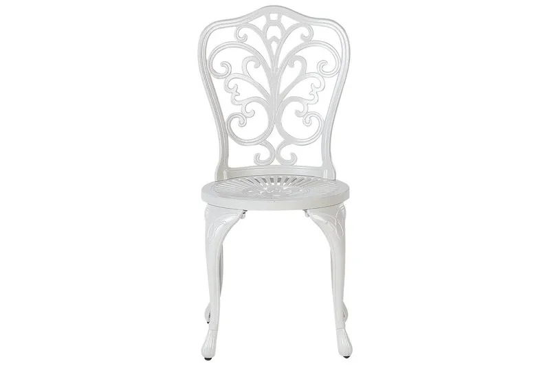 Trädgårdsstol set om 2 Triora - Vit - Utemöbler - Balkong - Balkongmöbler - Balkongstol