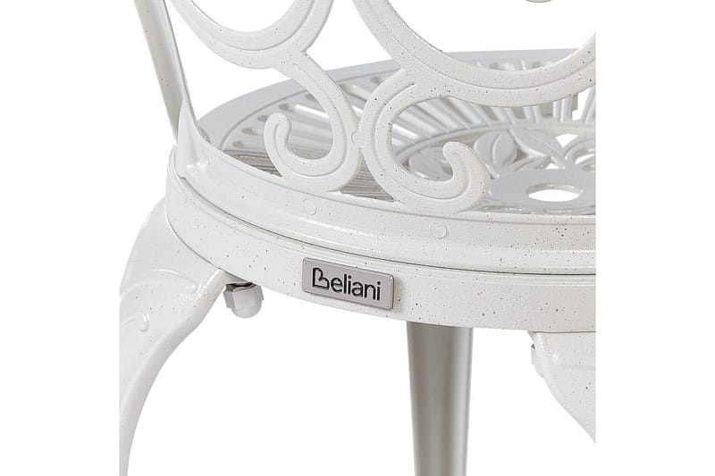 Trädgårdsstol set om 2 Triora - Vit - Utemöbler - Balkong - Balkongmöbler - Balkongstol