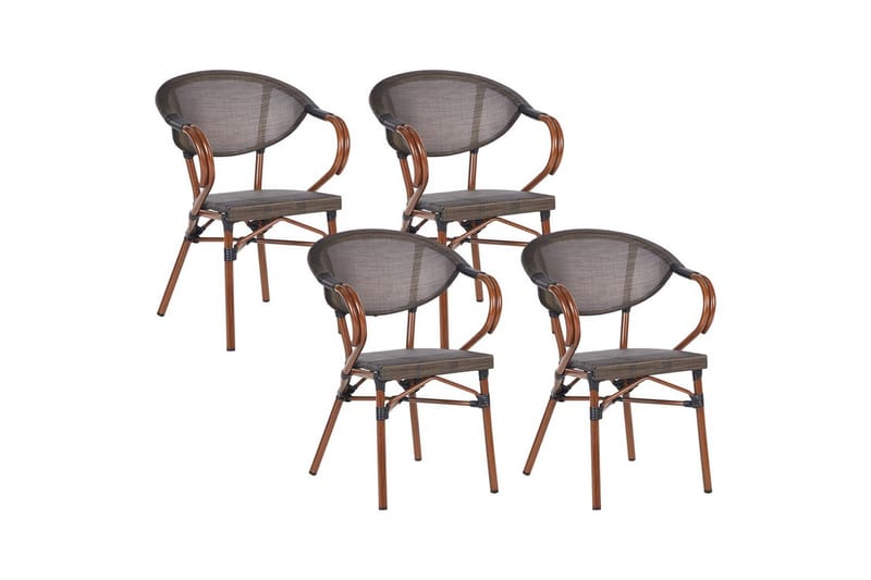 Trädgårdsstol set om 4 Caspri II, undefined