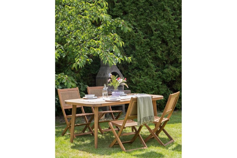 Trädgårdsstol set om 4 Paraggi - Utemöbler - Balkong - Balkongmöbler - Balkongstol