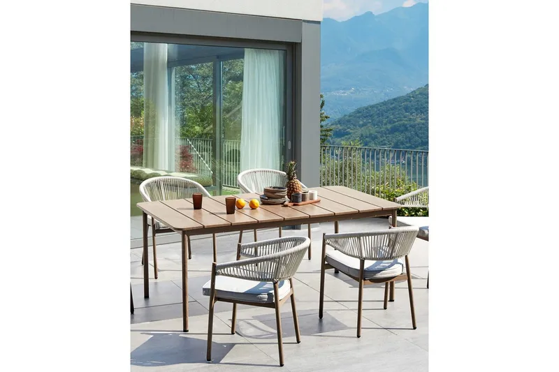 Trädgårdsstol set om 6 Flavia - Utemöbler - Balkong - Balkongmöbler - Balkongstol