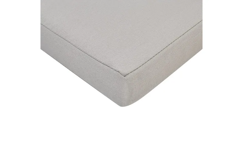 Trädgårdsstol set om 6 Taviano - Vitt, grått, ljust trä - Utemöbler - Balkong - Balkongmöbler - Balkongstol