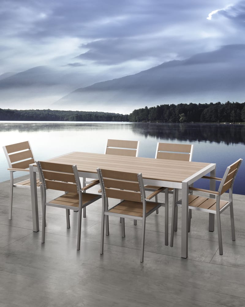 Trädgårdsstol set om 6 Vernio - Utemöbler - Balkong - Balkongmöbler - Balkongstol