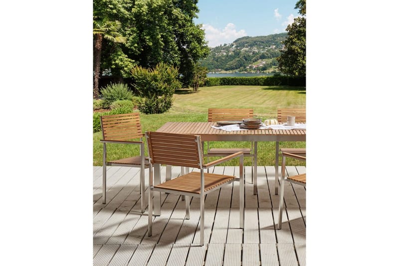 Trädgårdsstol set om 6 Viareggio - Utemöbler - Balkong - Balkongmöbler - Balkongstol