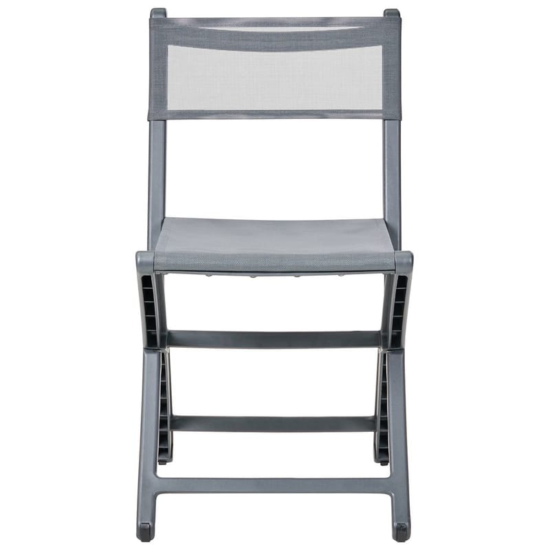 Trädgårdsstol Talca 4-pack - Grå - Utemöbler - Balkong - Balkongmöbler - Balkongstol