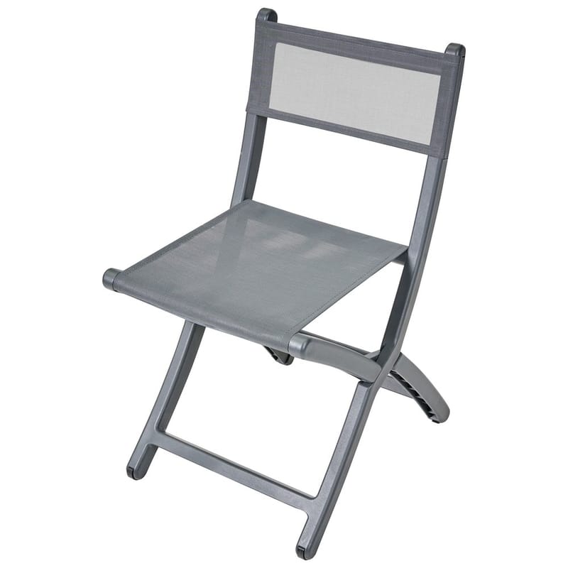 Trädgårdsstol Talca 4-pack - Grå - Utemöbler - Balkong - Balkongmöbler - Balkongstol