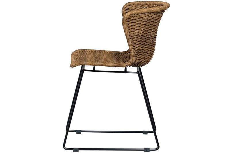 Trädgårdsstol Vingar Rep Set om 2 - Utemöbler - Balkong - Balkongmöbler - Balkongstol