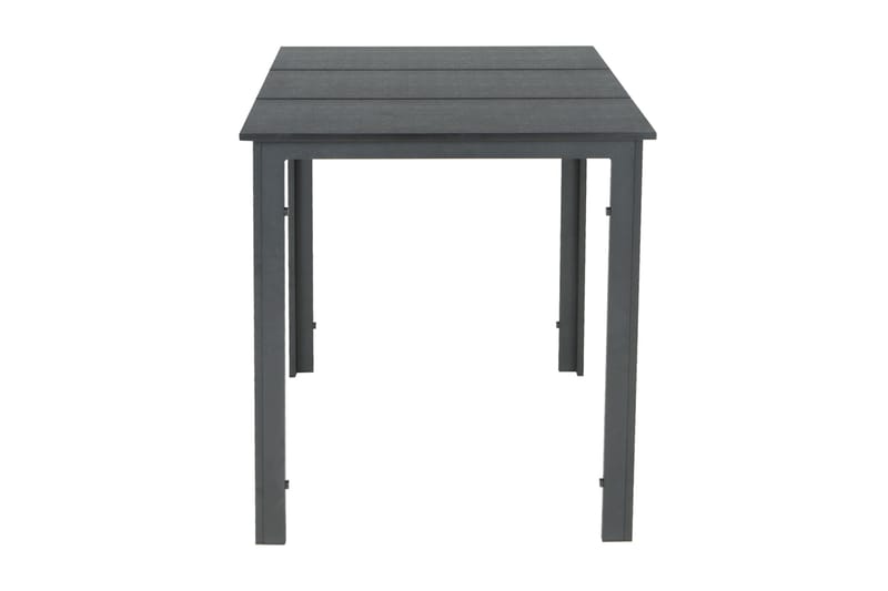 Tunis Cafebord utomhus 70x70 cm, Svart/Svart