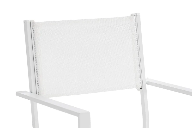 Tunis Stapelstol Utomhus - Vit/Vit - Utemöbler - Balkong - Balkongmöbler - Balkongstol