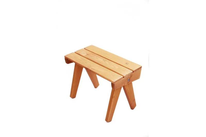 Utebord EcoFurn Granny Furu Oljad Natur, Natur