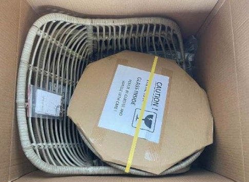 Utemöbelgrupp Juana balkong - Beige - Utem öbler - Balkong - Balkongmöbler - Balkonggrupp & balkongset