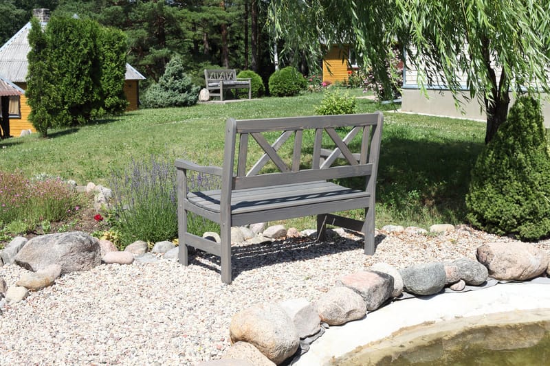 Utesoffa Europe 2-sits - Grå - Utemöbler - Utesoffa - Trädgårdsbänk & utebänk