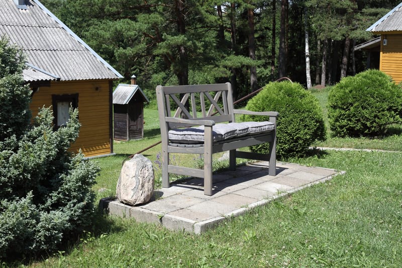 Utesoffa Europe 2-sits - Grå - Utemöbler - Utesoffa - Trädgårdsbänk & utebänk