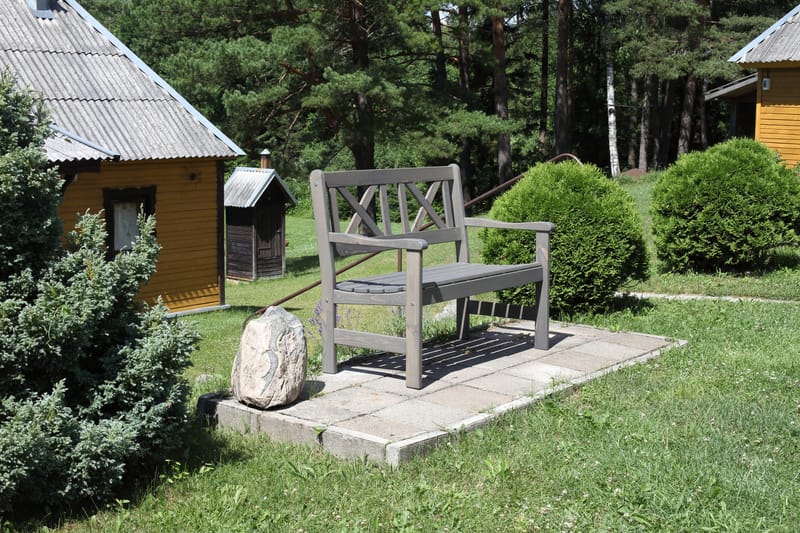 Utesoffa Europe 2-sits - Grå - Utemöbler - Utesoffa - Trädgårdsbänk & utebänk