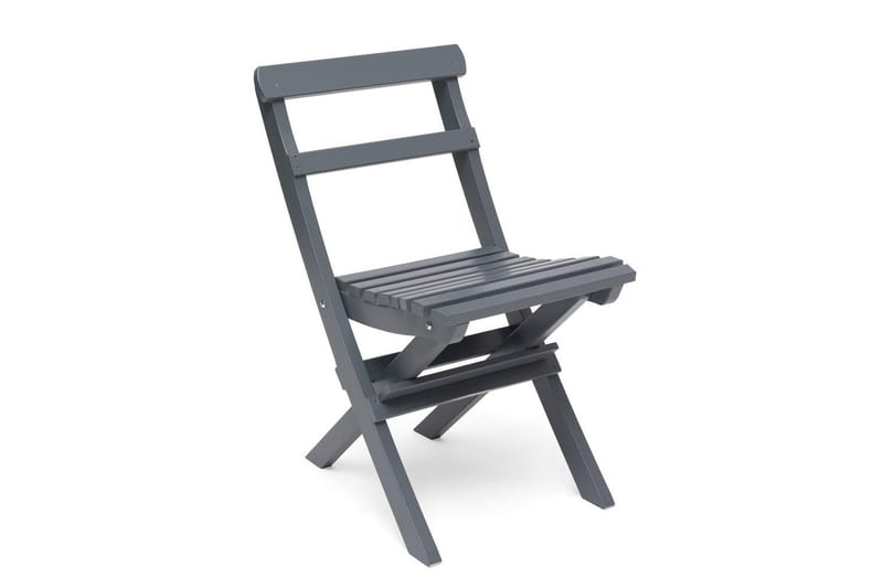 Utestol Hillerstorp Torpet Klappstol Utomhus Stålgrå - Stålgrå - Utemöbler - Balkong - Balkongmöbler - Balkongstol