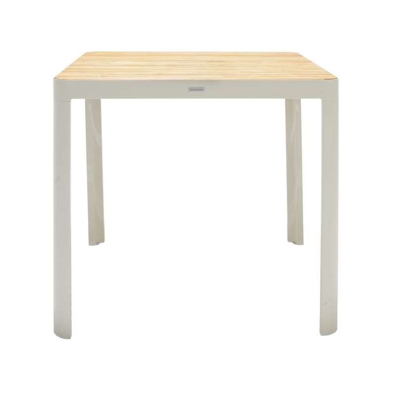 Utomhus barset Portals barbord + 4 barstolar - ljus ecru/korallsand - Utemöbler - Utestol & trädgårdsstol - Barstol utomhus