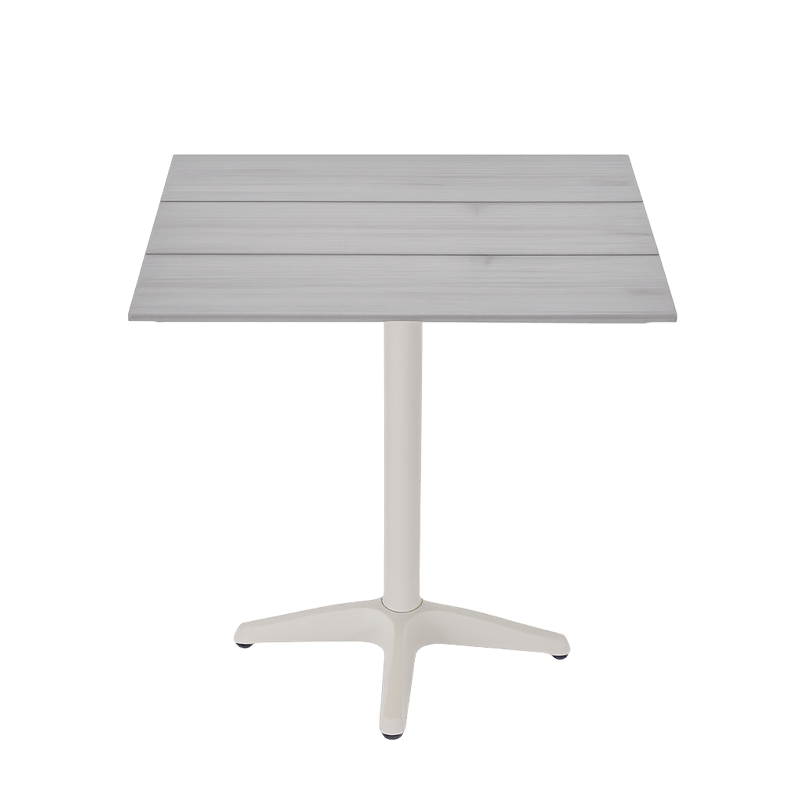 Utomhusbord Palermo bistro 70*70 cm - grå/beige - Utemöbler - Balkong - Balkongmöbler - Balkongbord