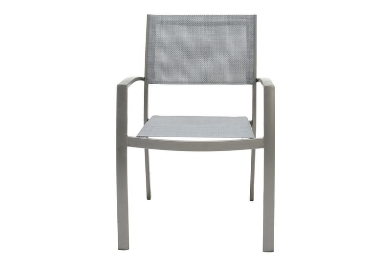 Utomhusmöbelgrupp Lifestyle Garden Solana bistro bord + 2 x stapelbarfotölj - Utemöbler - Balkong - Balkongmöbler - Balkonggrupp & balkongset