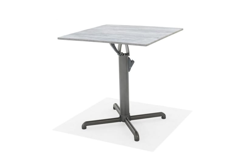 Utomhusmöbelgrupp Lifestyle Garden Solana bistro bord + 2 x stapelbarfotölj - Utemöbler - Balkong - Balkongmöbler - Balkonggrupp & balkongset
