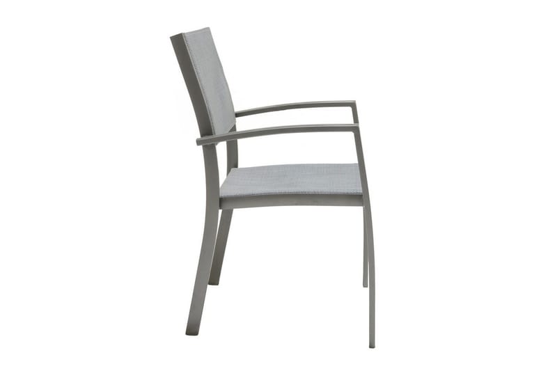 Utomhusmöbelgrupp Lifestyle Garden Solana bistro bord + 2 x stapelbarfotölj - Utemöbler - Balkong - Balkongmöbler - Balkonggrupp & balkongset