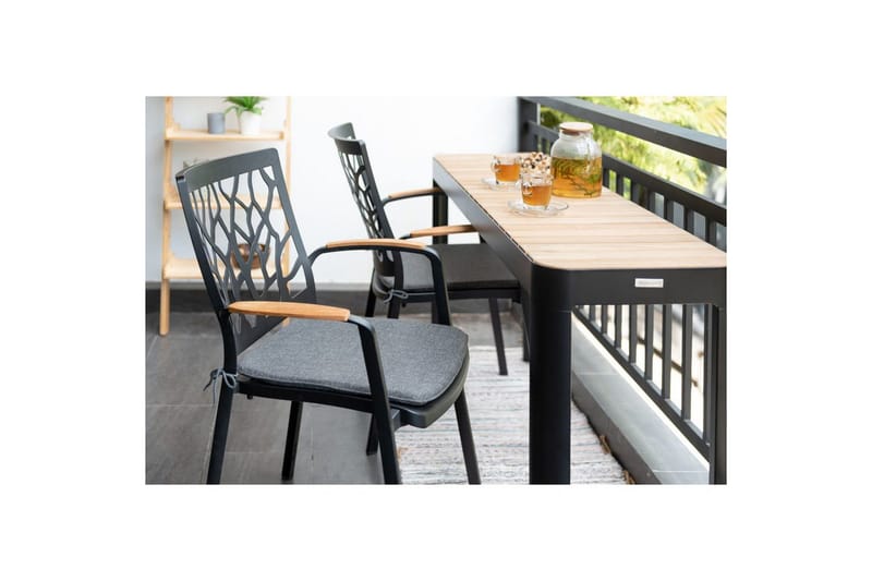 Utomhusmöbelgrupp Lifestyle Garden Portals balcony bord & 2 stol - Utemöbler - Balkong - Balkongmöbler - Balkonggrupp & balkongset