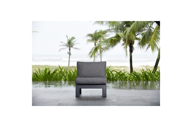 Utomhusmöbelgrupp Lifestyle Garden PALAU 2x sidostol + sidobord 60 cm - Utemöbler - Balkong - Balkongmöbler - Balkonggrupp & balkongset