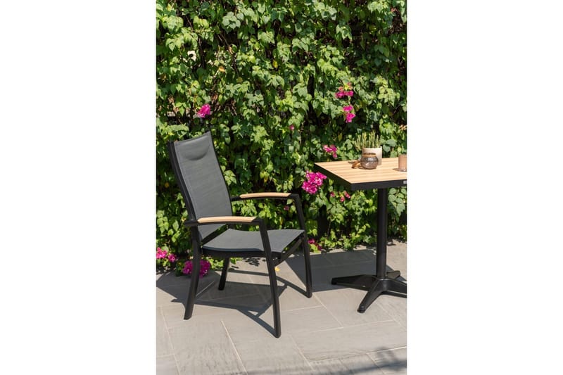 Utomhusmöbelgrupp Lifestyle Garden Panama 2x stapelbarfot�ölj & bistro bord - Utemöbler - Balkong - Balkongmöbler - Balkonggrupp & balkongset