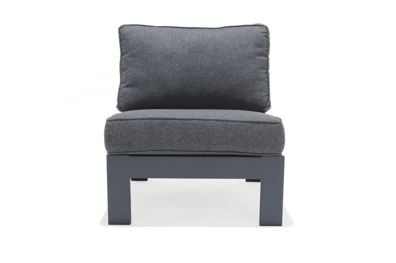 Utomhusmöbelgrupp Lifestyle Garden PALAU 2x sidostol + 2x ottoman + sidobord 60 cm - Utemöbler - Balkong - Balkongmöbler - Balkonggrupp & balkongset