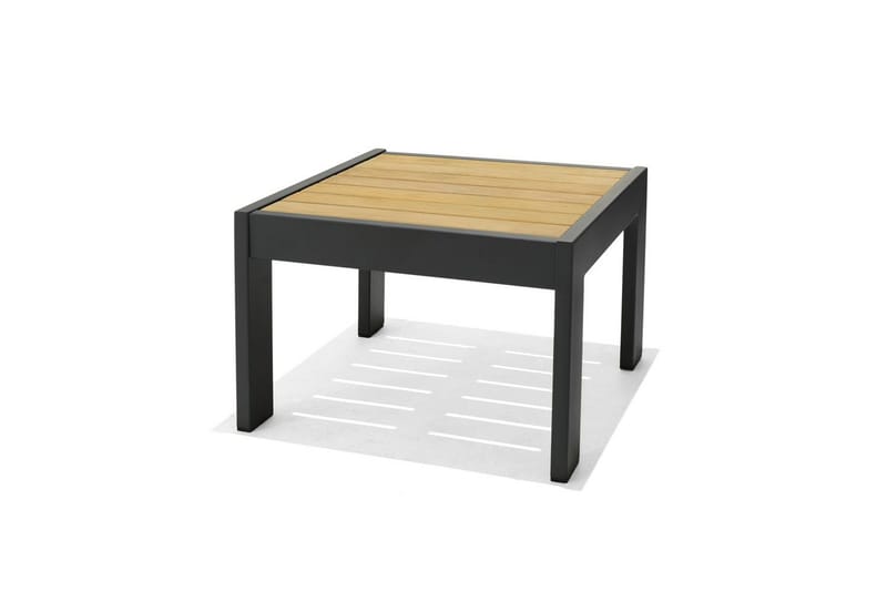 Utomhusmöbelgrupp Lifestyle Garden PALAU Sidostol + ottoman + sidobord 60 cm - Utemöbler - Balkong - Balkongmöbler - Balkonggrupp & balkongset