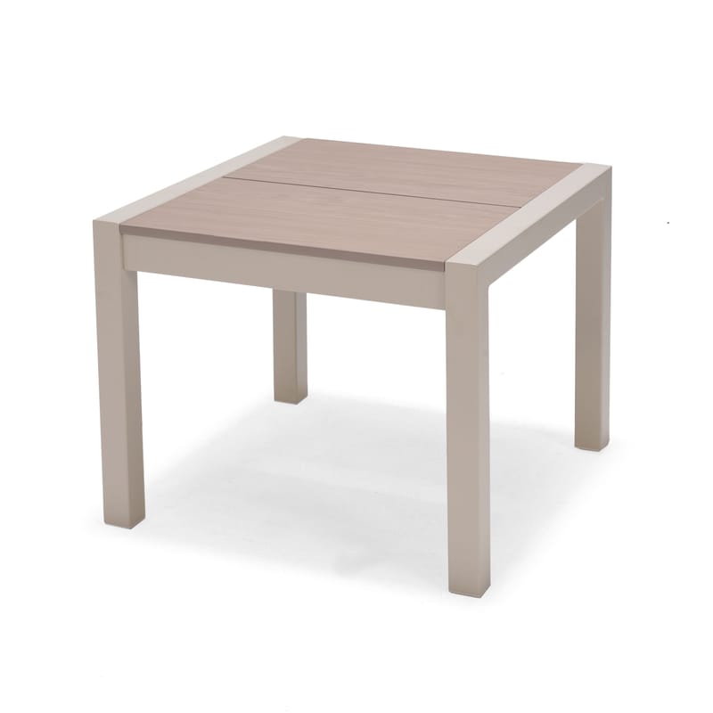 Utomhusset Urbanite sidobord 50 + 2 carverstolar - ljusgrå - Utemöbler - Balkong - Balkongmöbler - Balkonggrupp & balkongset