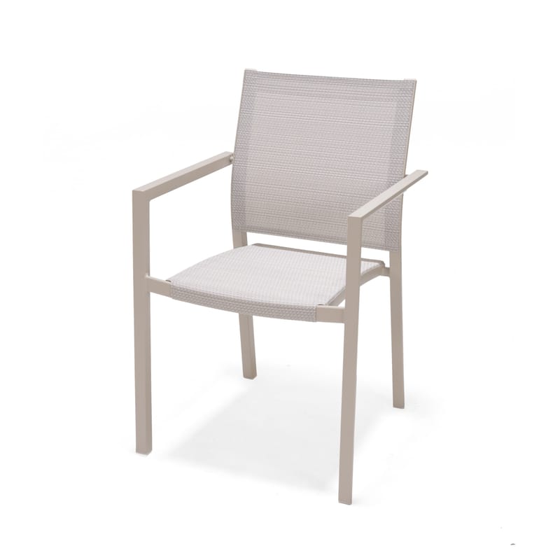 Utomhusset Urbanite sidobord 50 + 2 carverstolar - ljusgrå - Utemöbler - Balkong - Balkongmöbler - Balkonggrupp & balkongset