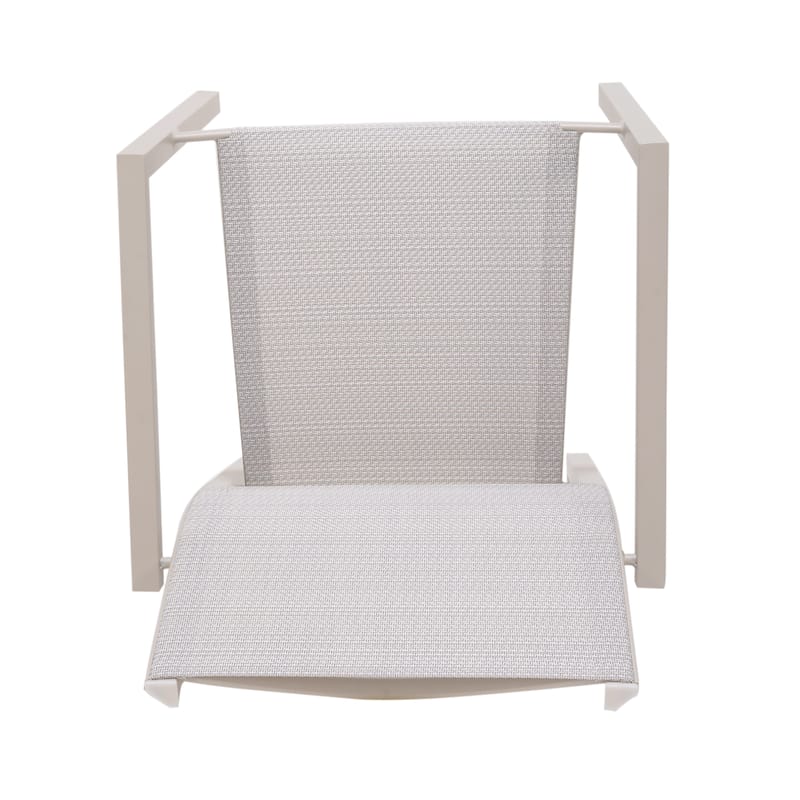 Utomhusset Urbanite sidobord 50 + 2 carverstolar - ljusgrå - Utemöbler - Balkong - Balkongmöbler - Balkonggrupp & balkongset