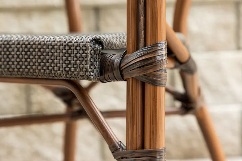 Vila Karmstol Utomhus - Svart - Utemöbler - Balkong - Balkongmöbler - Balkongstol