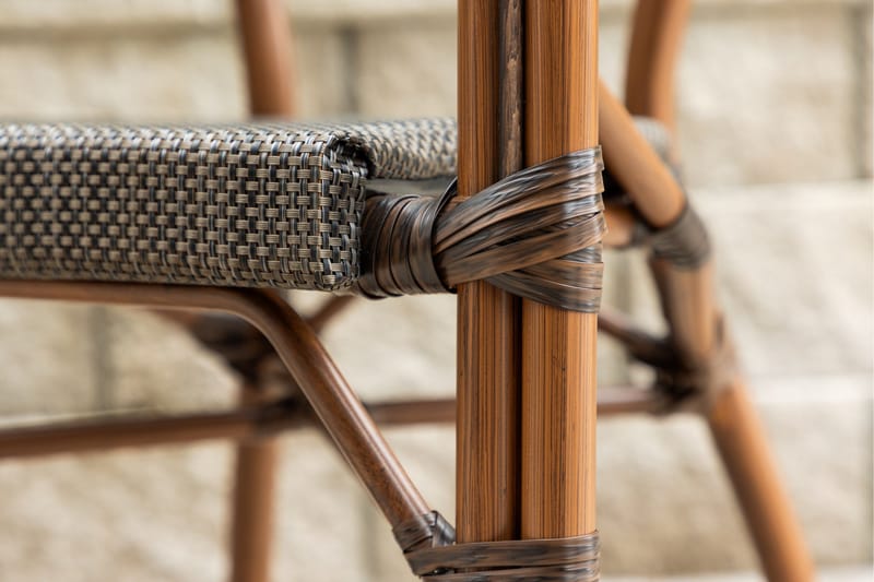 Vila Karmstol Utomhus - Svart - Utemöbler - Balkong - Balkongmöbler - Balkongstol