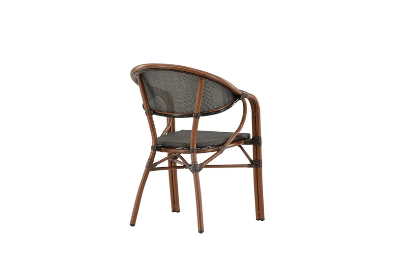 Vila Karmstol Utomhus - Svart - Utemöbler - Balkong - Balkongmöbler - Balkongstol